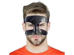 Fasst Protetor Facial Ajustável para Esportes, com Proteção de Nariz e Rosto, para Softbol e Atividades Esportivas