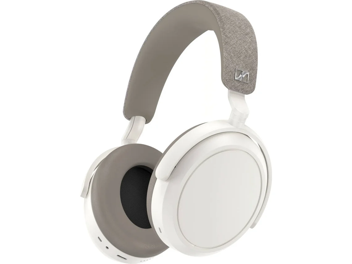 Auscultadores Bluetooth SENNHEISER Momentum 4 (Over Ear - Microfone - Branco)