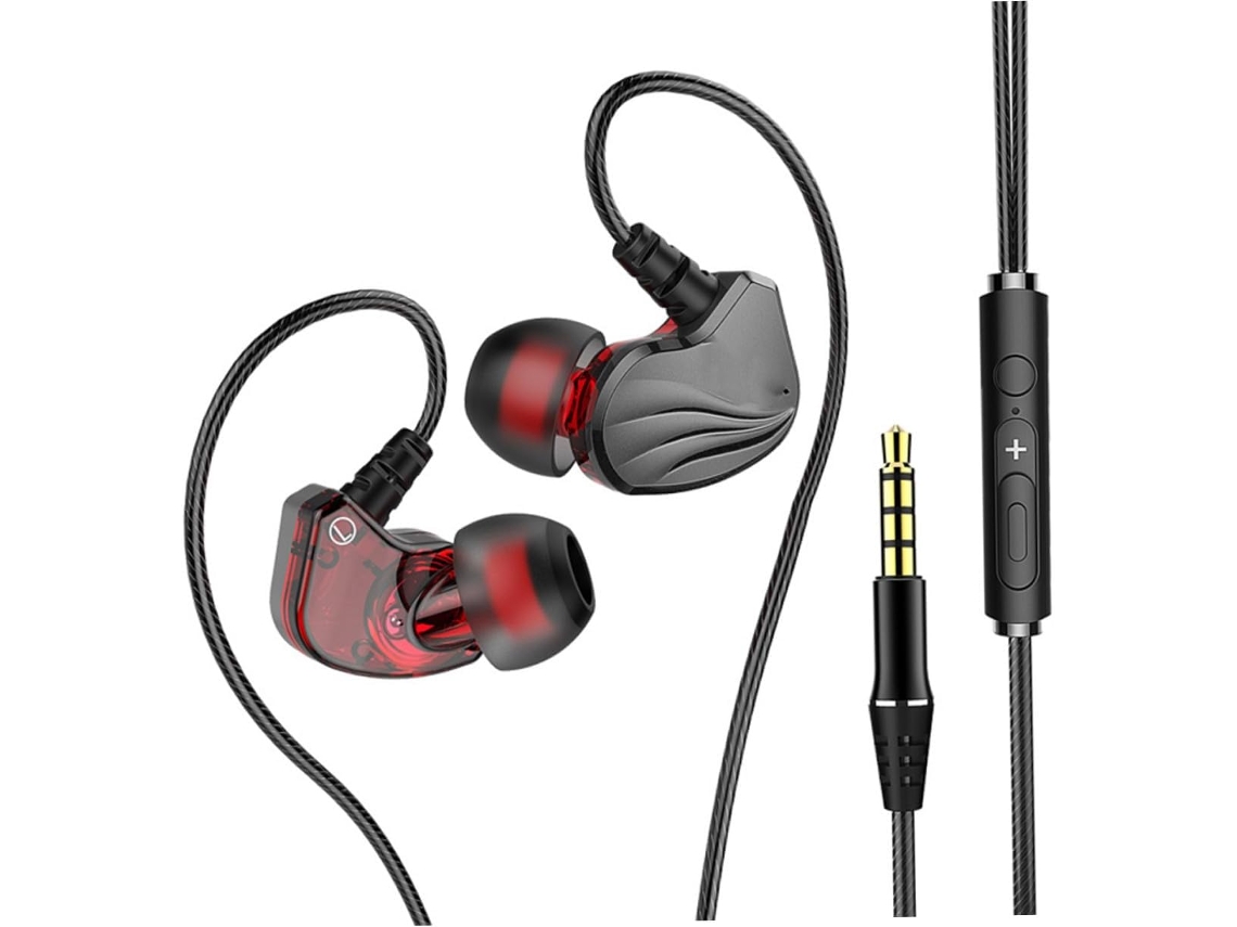 Fones De Ouvido Com Para Som Graves E Design Em Linha, Móvel Alta