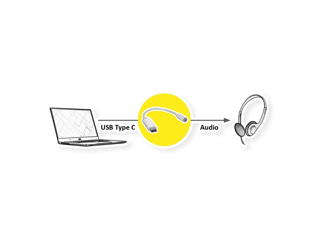 Adaptador Value Usb-C 3.5Mm Audio