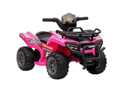 Quad Elétrico 6v, Música, 1,5-3 Anos, Rosa