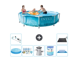 Intex Piscina Com Estrutura Redonda - 305x76 Cm - 8-peças S31341
