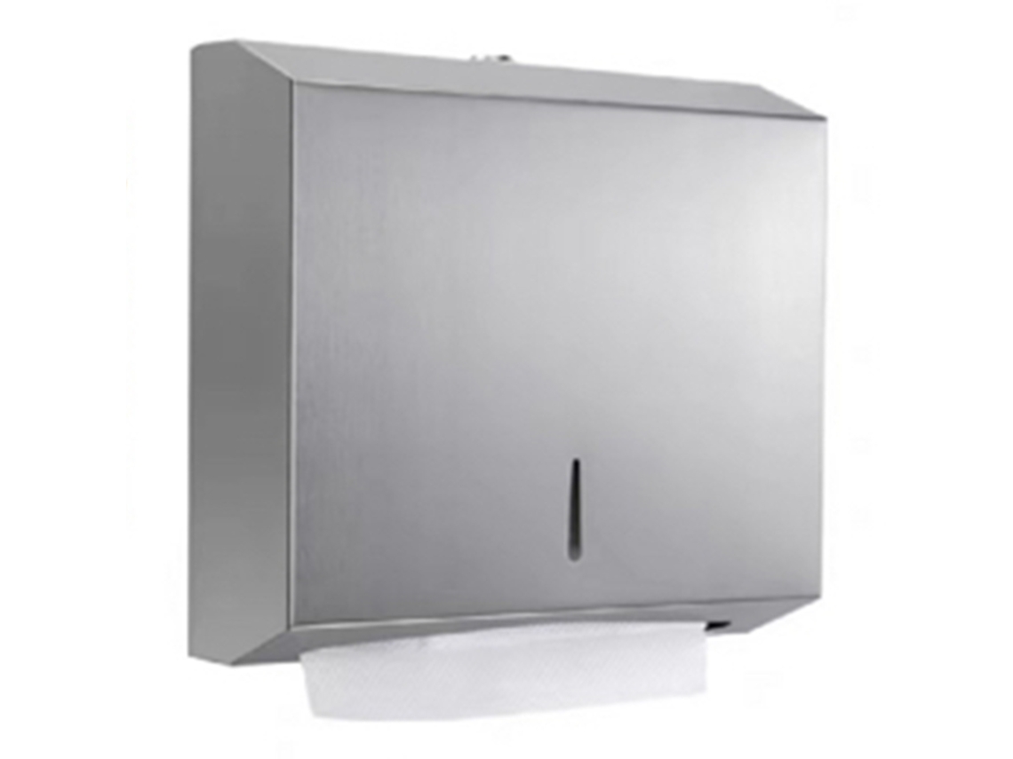 Dispenser de Papel Toalha de Parede de Aço Inoxidável S/MARCA 304 à Prova D'água e Anti Ferrugem com Chave