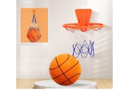2026 baloncesto Silent Handleshh, Juego de Interior Sin Ruido, Incluye Aro Y Red.