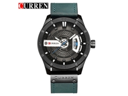 Relógio de Quartzo Casual Masculino MDUG (azul)