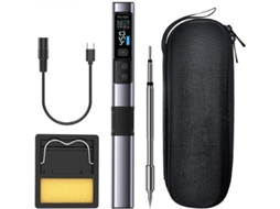 Kit Hs-02a 100 Hs-02a 100-450 Ferro De Soldar Inteligente Portátil