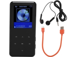 Leitor Mp3 Ativado Por Voz Gravador De Música Hifi Carregando A Leitura E-books A Vídeos, Dispositivo Na Tela