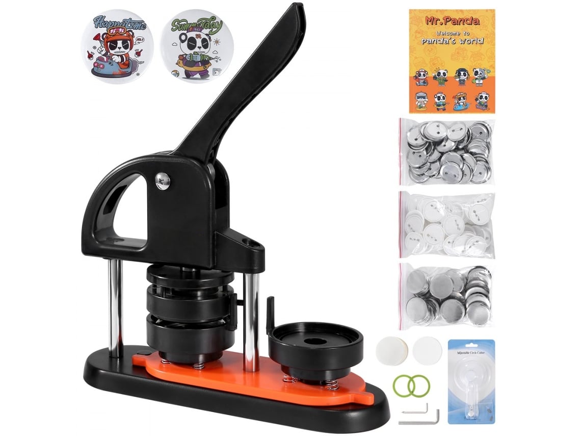 Kit De Prensa Para Botões De 58 Mm Com Acessórios E Design Ergonómico Tekmaquinas