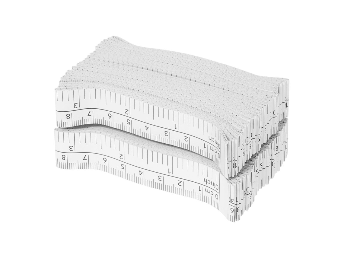 Fita Métrica Descartável De Papel Stobaza, 100 Unidades, 1, 5m, Dupla Face Com Marcações Nítidas, Ferramenta Precisa