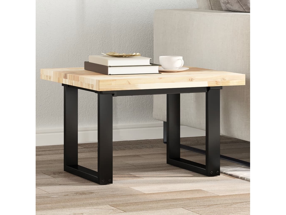 Vidaxl Tampo De Mesa Quadrado 60x60x4 Cm Madeira De Acácia Maciça