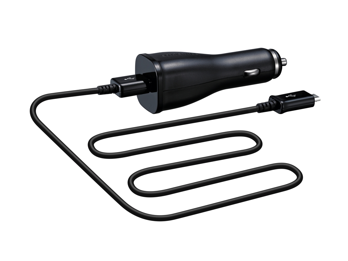 Carregador Isqueiro SAMSUNG Carro (2A - Preto)
