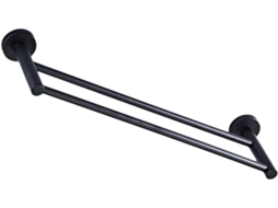 Suporte Para Toalhas Homoyoyo, Resistente, Com Haste Dupla, Elegante E Com Prateleira Para Banheiro