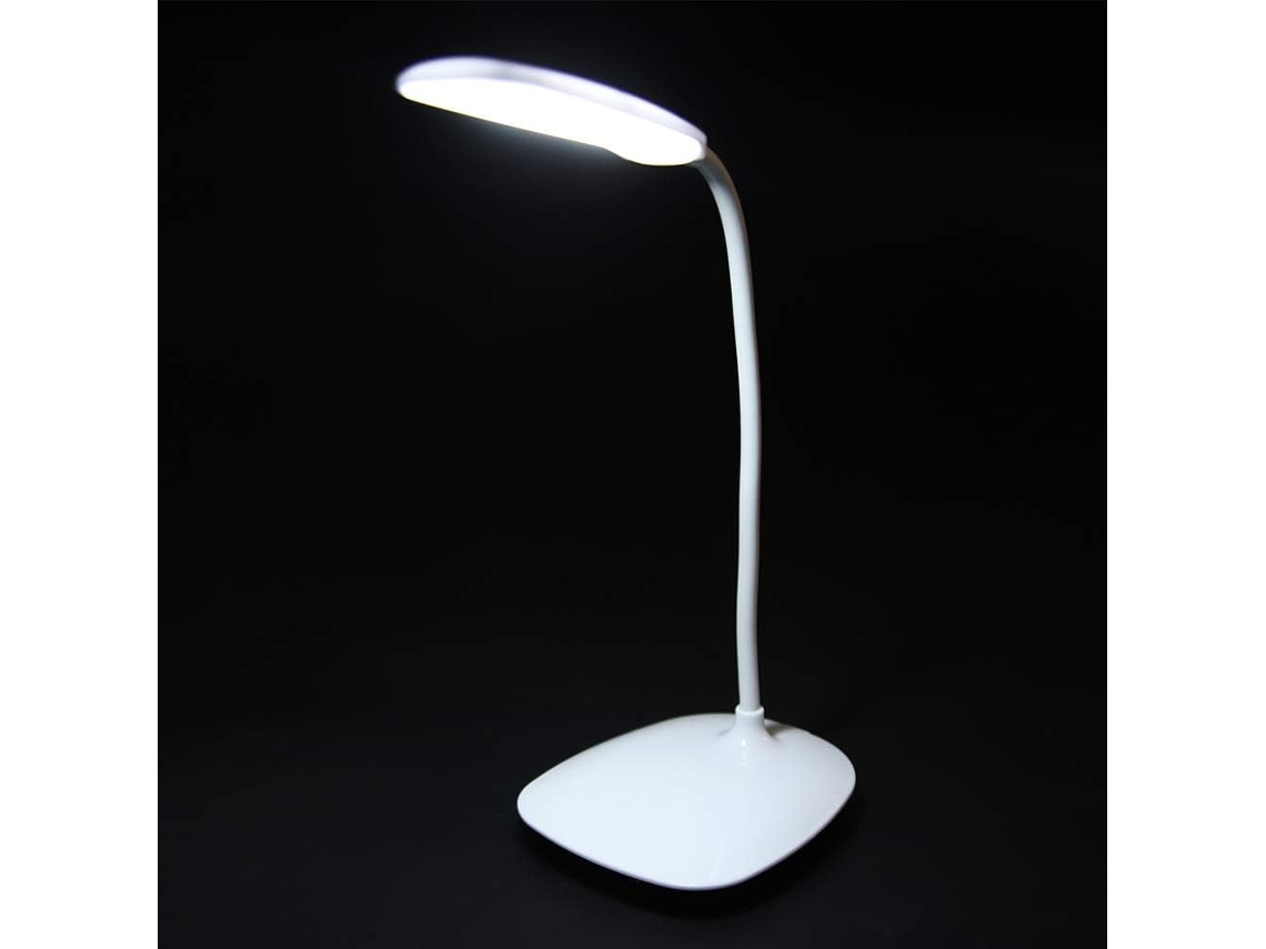 Logozoee Flexível Luminária de Leitura, Luminária de Mesa LED 360°, Luminária de Cabeceira com Interruptor E-Touch