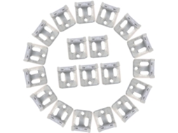 Topbathy Stobaza Presilhas de Mola Grossas com 5 Furos para Sofás, Kit Reparo em Metal, Mola, Acessórios