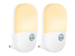 Luz Presença Sensor Movimento Yizhood Branca Quente Pir Branco