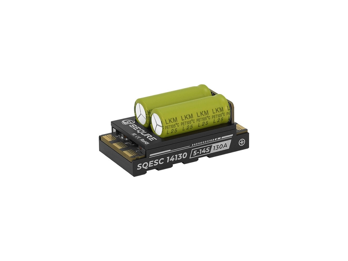 Blheli_32 sequre Sqesc 14130 Esc Brushless 5-14s 130a Firmware Blheli_32/am32/escape32 P/ Multirotores Aviões Agríc Helicóp Navios Carros Pranchas