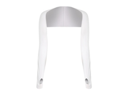 Cachecol Manga De Proteção Solar Com Efeito Frescor Para Mulher Outdoor Ciclismo Golfe Tamanho Único Branco