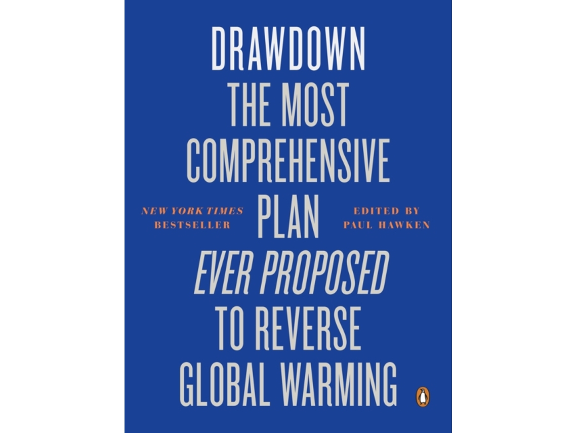 Livro Drawdown de Paul Hawken (Inglês)