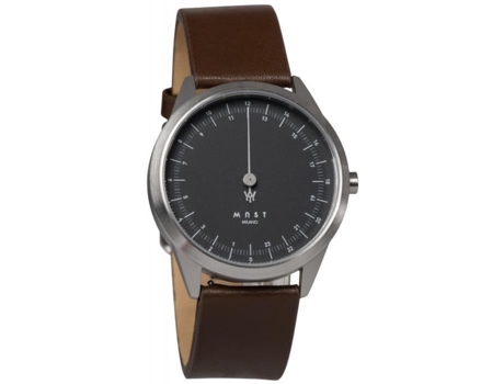 Relógio Masculino de Quartzo MAST MILANO A24-Sl403M.Bk.14I 24 Horas Mão Única