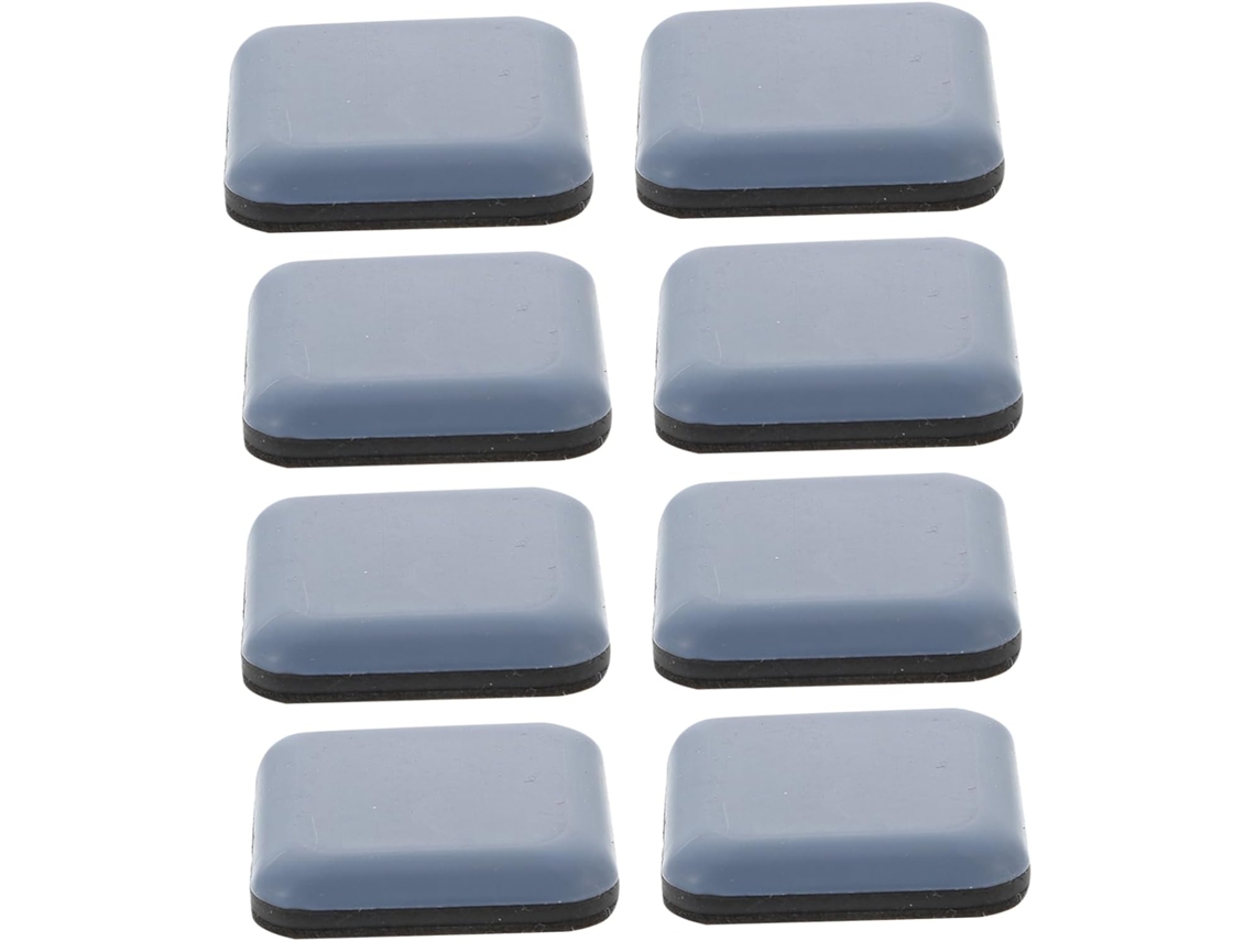 Protetores De Móveis Antiderrapantes Mipcase, 8 Peças, Almofadas Para Cadeiras Proteção Do Piso, Branco