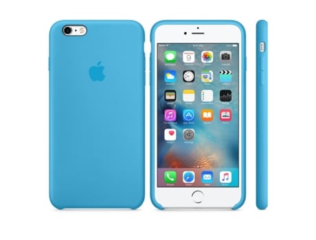 Capa iPhone 6s Plus APPLE Silicone Azul — Capa / iPhone 6S Plus