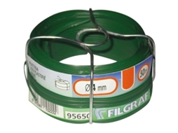 Arame De Amarração Plastificado Verde Filgraf 50 M Ø4 Mm