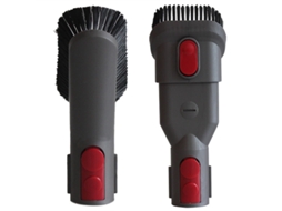 Cabeça de escova macia para dyson v7 v8 v10 v11, acessórios pequenos e ferramenta de combinação de fixação 2 em 1, cabeça de sucção de escova