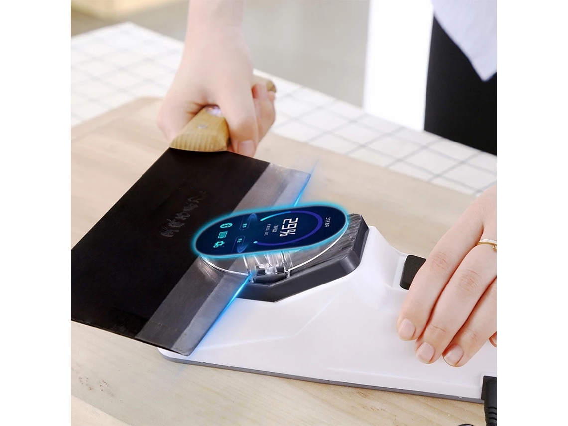 Afiador De Facas Cozinha Elétrico Usb Aquaforge