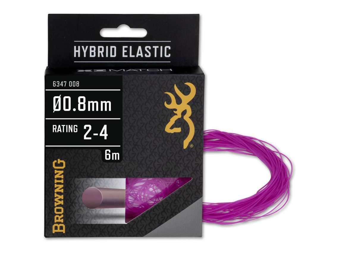Linha Elástica Hybrid 6 M Roxo 1.80 Mmbrowning