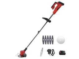 Cortadora De Grama Elétrica Sem Fio 1300w 15800rpm Telescópica Com 8 Lâminas, Plugue Eu 100-240v Para Jardim.