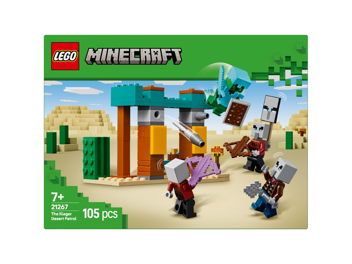 LEGO Minecraft: A Patrulha do Deserto Illager - 21267