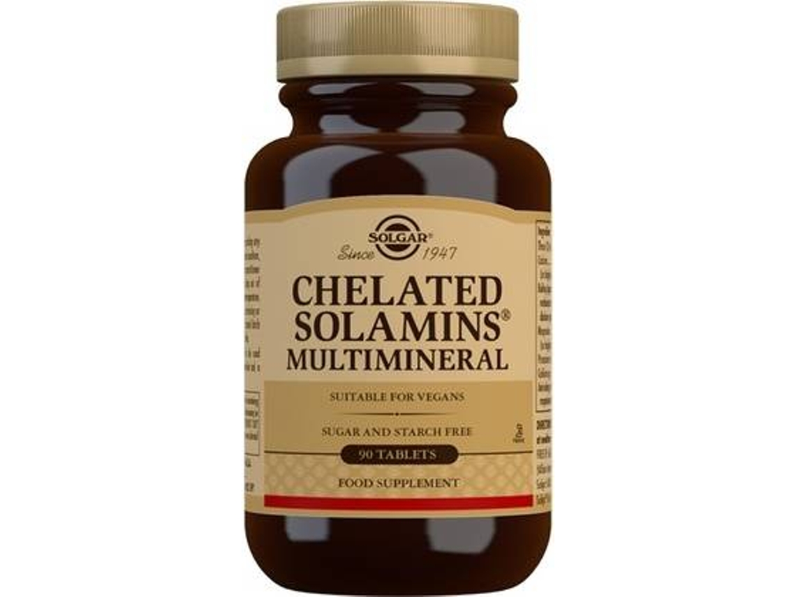 Suplemento Alimentar SOLGAR Multimineral Solamins (90 comprimidos)