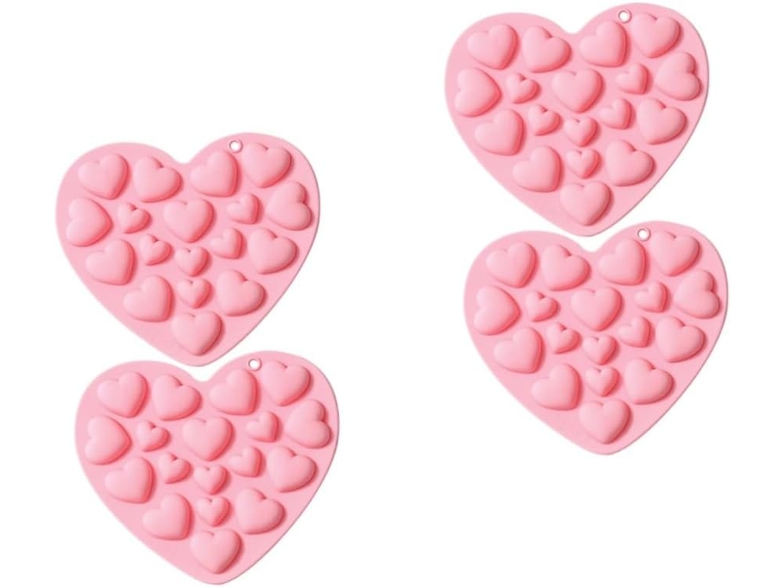 Forma De Silicone Para Bolo, Conjunto De 4, Para Decorar Sobremesas