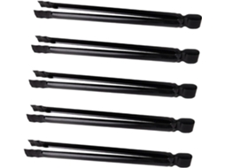 Pinças Para Churrasco Hemobllo De 5 Peças Com Cabo, Utensílio De Cozinha Para Exterior Manusear Carvão E Aquecer