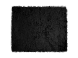 Conjunto 1 Tapete Vidaxl Preto Poliéster (200 X 280 Cm)