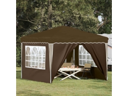 Vidaxl Tenda De Festa Pop-up 288 X 288 X 245 Cm Cinzento-acastanhado