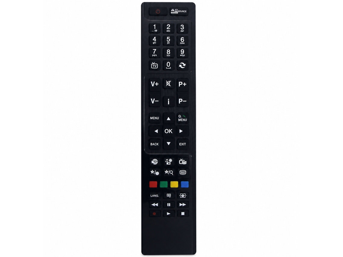 Comando À Distância Para Tv Compatível Com Finlux Linsar Bush Jvc Sharp, Rc4846 Rc-4846