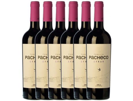 Vinho VIÑA ELENA Viña Elena Familia Pacheco Syrah Jumilla Roble (0.75 L - 6 unidades)