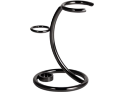 Suporte Preto Universal P/ Barbeador e Escova Metal ZYBLSSBB