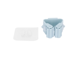 Suporte de Parede para Vassouras e Mop, Organizador de Utensílios, Armário Prático, Abs Verde Claro, Banheiro Cozinha Jardim S/MARCA