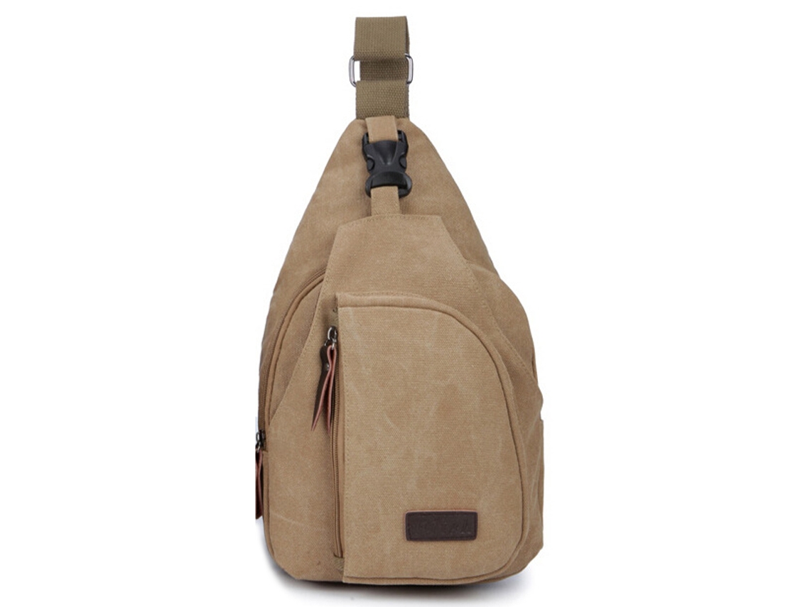 Mochila De Viagem De Mulher Para Campismo Rnemitery Alça Peito Castanho (tamanho Único)