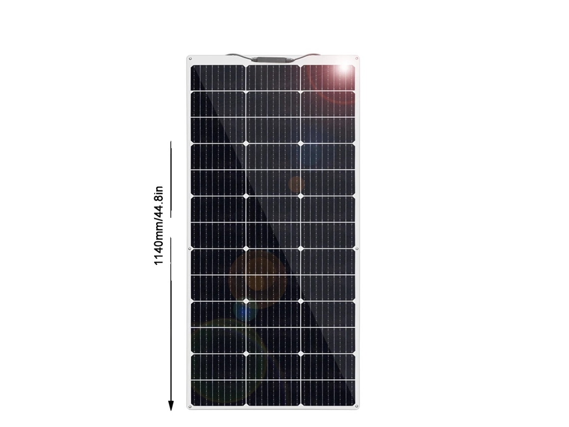Kit De Painel Solar, Potência De Saída De 280w, Design Flexível,140w Branco Oem