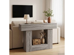 Vidaxl Sonoma Cinza 101 X 30 X 74 Cm