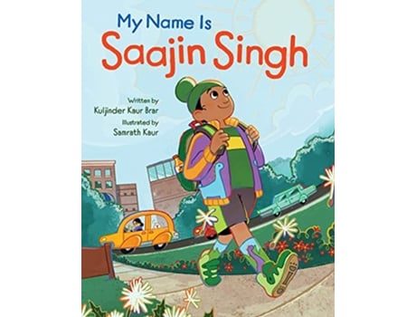 Livro My Name is Saajin Singh de Kuljinder Kaur Brar (Inglês - Capa Dura)