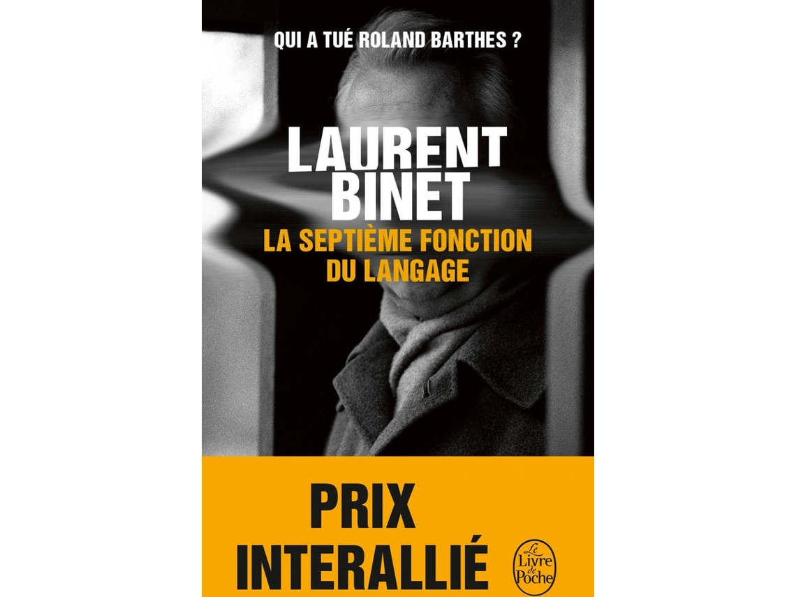 Libro La septieme fonction du langage de Laurent Binet (Francés)