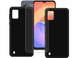 Conjunto de Películas de Ecrã Antiqueda para Zte Blade A52 Lite HONGWE. Preto (2un)