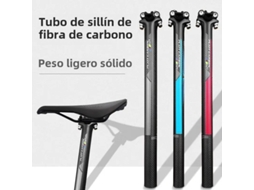Lurelia Canote De Selim Em Carbono Para Mtb/estrada, 27,2/30,8/31,6 Mm 350/400 Mm