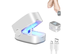 Terapia De Luz Led Para Unhas, Tratamento Dobrável Em Unhas Dos Pés E Das Mãos Descoloridas E Espessadas