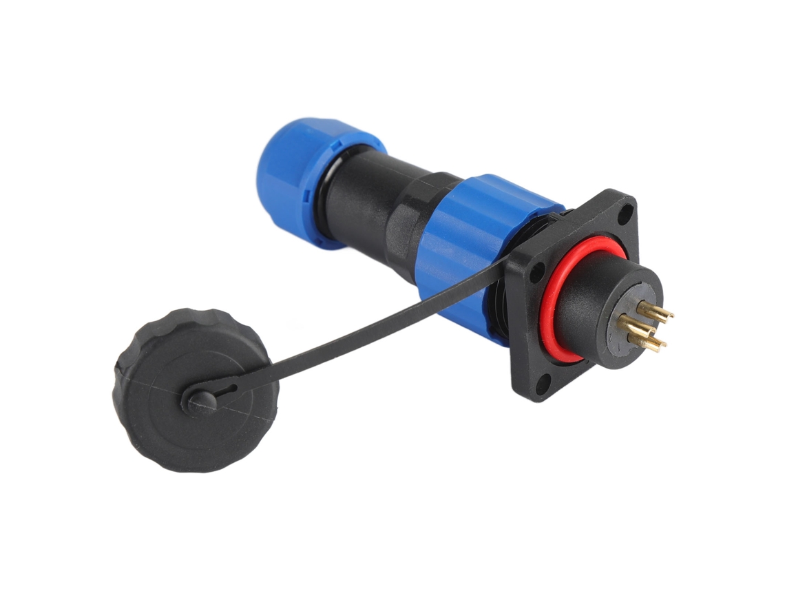 Laxiscreed Conector Industrial Ip68 À Prova De Água Para Energia 380v 10a