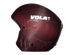 VOLA Capacete Fis Carbon Element Vermelho 58 cm